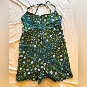 AERIE STRAPPY BIKE SHORT UNITARD NWOT